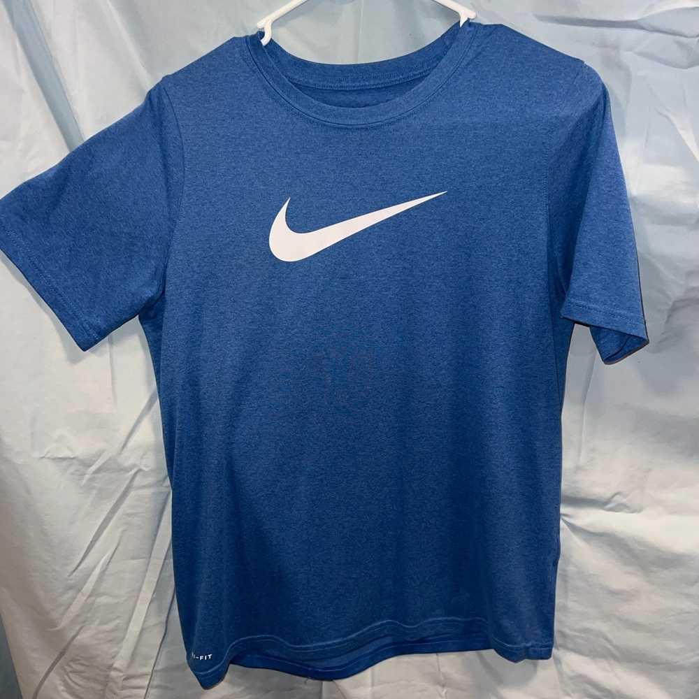 Nike Kids Short Sleeve Blue Tee